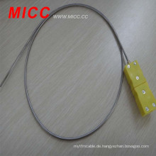 MICC unter Erdung 0,5 * 1000 mm Sonde und Standard-Ministecker k Typ Thermoelement